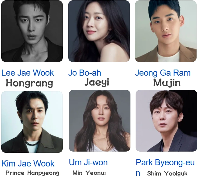 Dear Hongrang Cast 