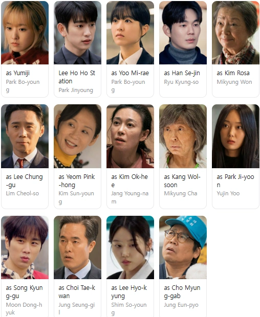 Other Cast of Our Unwritten Seoul