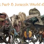 Jurassic Park & Jurassic World dinosaurs (+ spinosaurus, Distortus Rex, Mutadon)