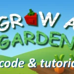 grow a garden roblox code & tutorial