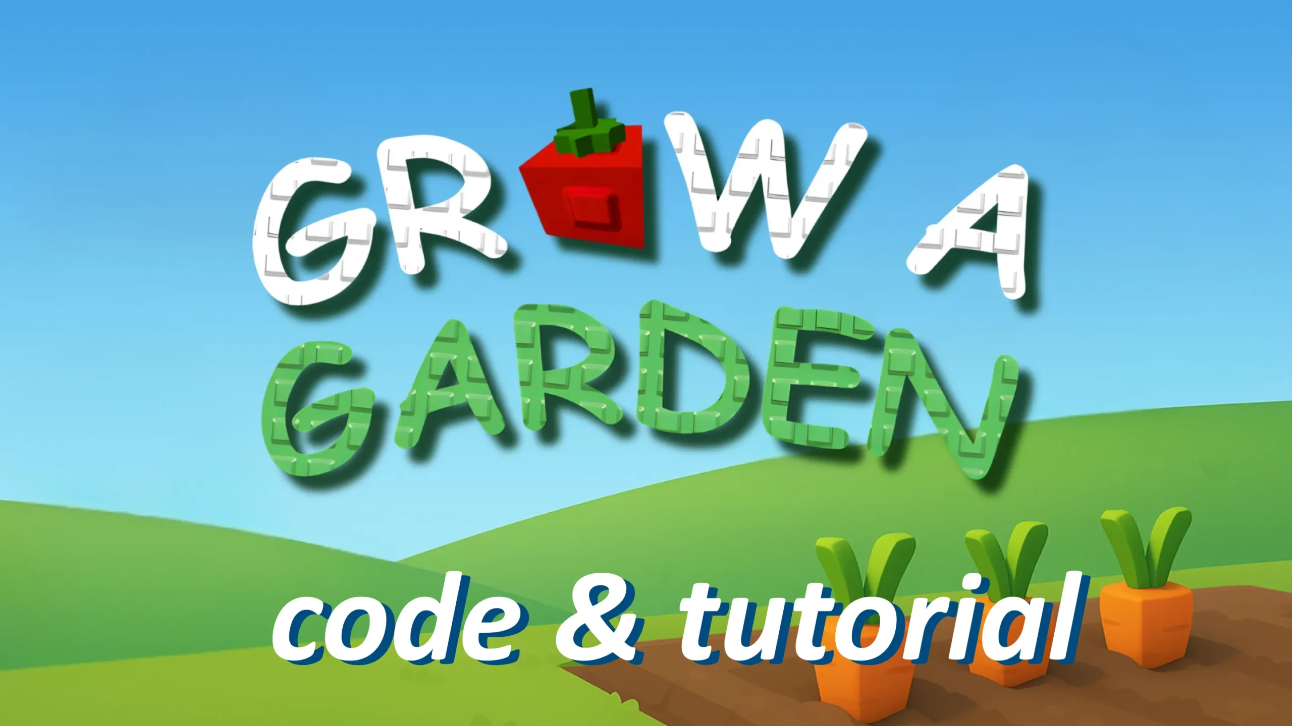 grow a garden roblox code & tutorial