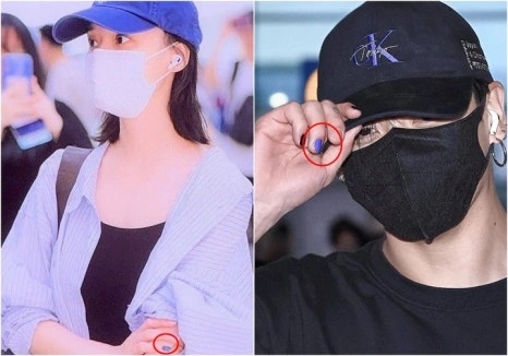 BTS Jungkook & Aespa Winter dating rumors evidence: Matching bracelet, couple tattoo, and couple outfits BTS Jungkook & Aespa Winter dating rumors evidence