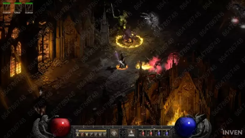 Diablo 2's New Character Update in 25 Years 'Warlock' Death mark teleport demon to desired location
