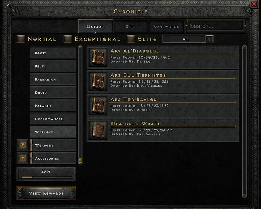 Diablo 2's New Character Update in 25 Years 'Warlock' Diablo II: Resurrected